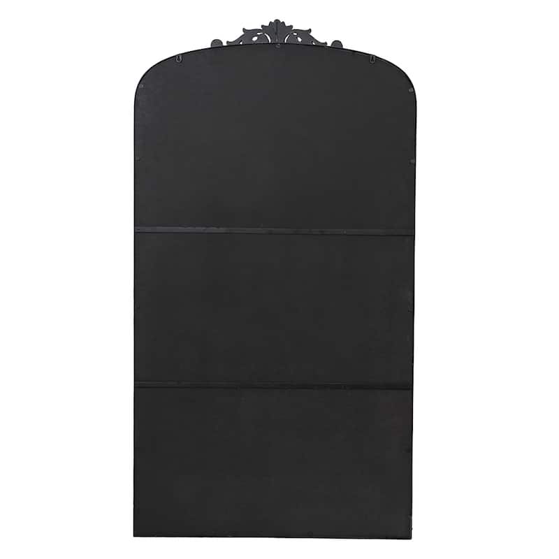 Classic Antique Arched Mirror Hanging or Leaning Against Wall