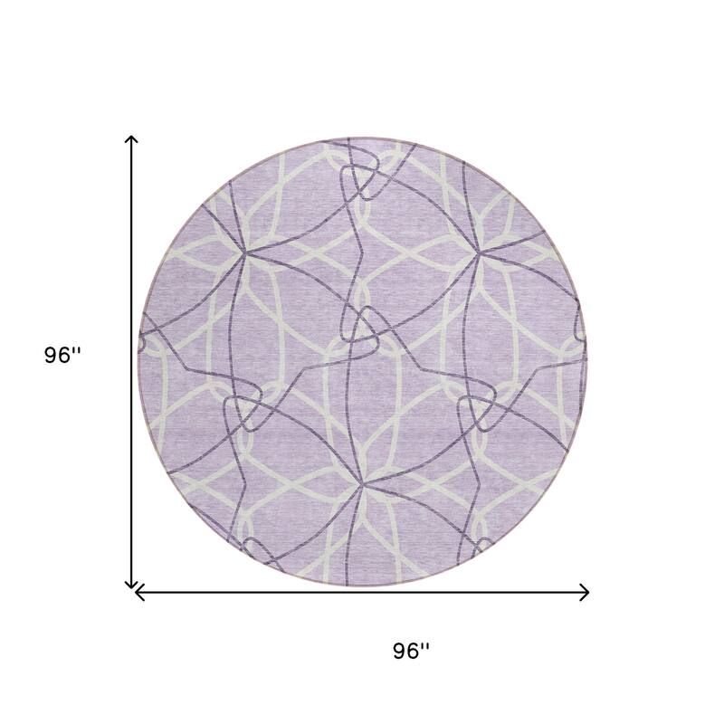 HomeRoots Geometric Modern Rectangle Outdoor Rug