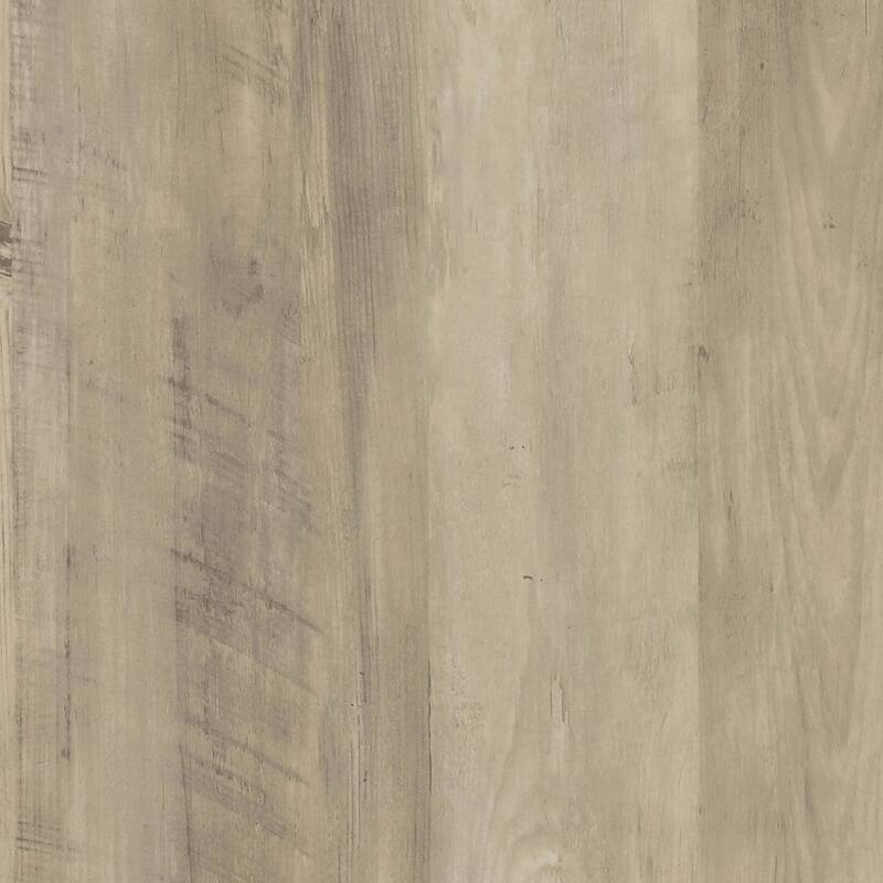 Dalton 65-Inch 6-Shelf Bookcase White And Distressed Pine