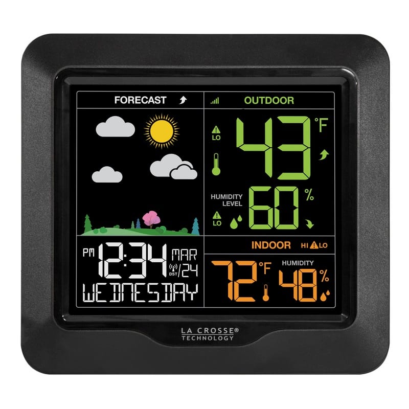 La Crosse L78571 Wireless Digital Color Forecast Station with Alerts