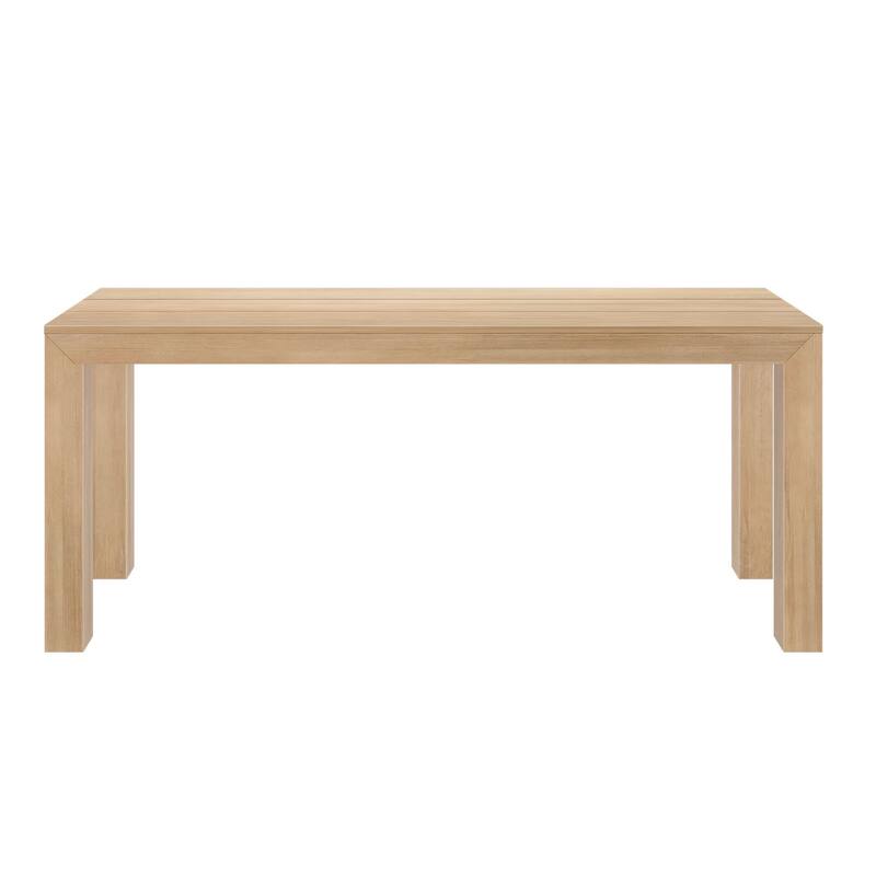 Plank and Beam Rectangular Modern Dining Table - 72"