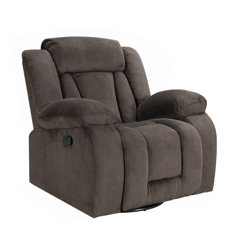 Rocker and Swivel Upholstered Recliner