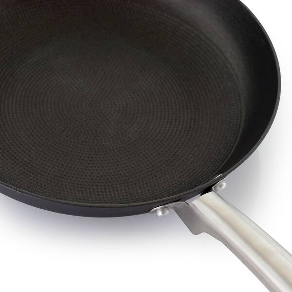 Oster Lightweight 10 Inch Cast Iron Frying Pan With Stainless Steel Handle Overstock 32021071
