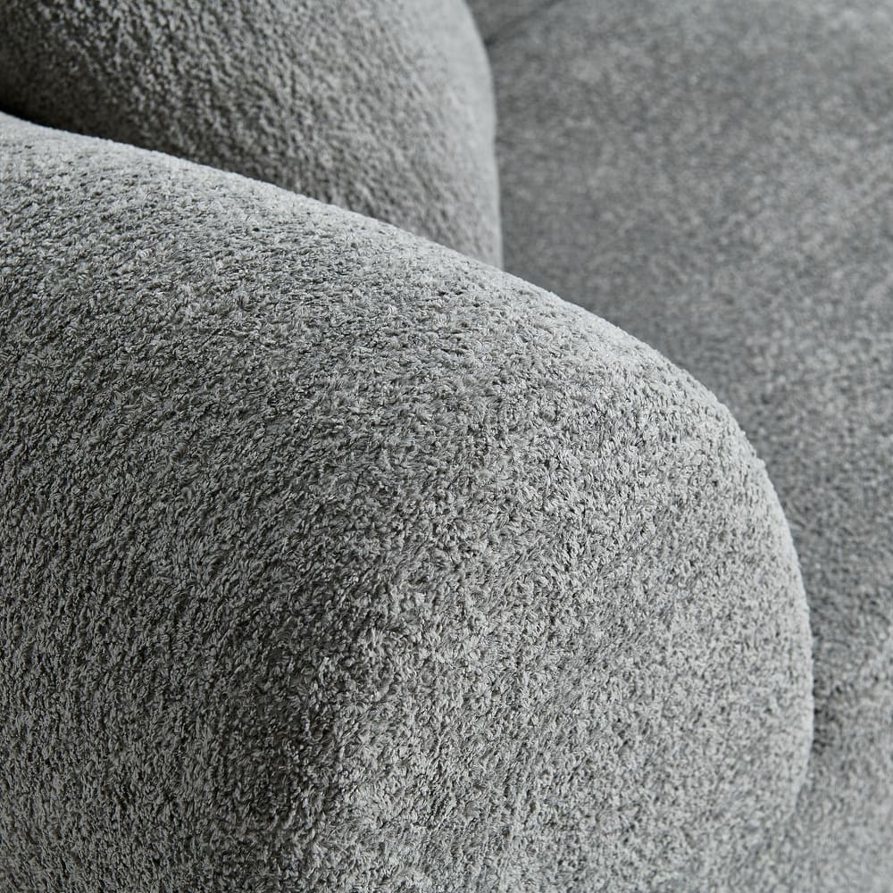 Velvet 2-Seater Sofa Couch, Chaise Lounge Sofa with High-Density Cushions, Corduroy Loveseat Sofa Recliner Sofa