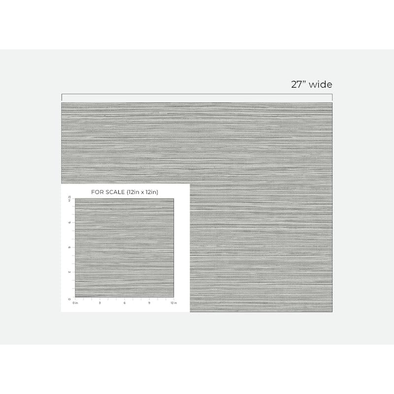 Luxe Haven Luxe Sisal Peel and Stick Wallpaper