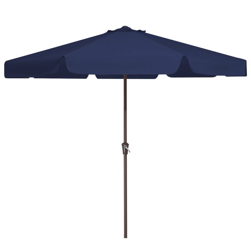 11ft Patio Market Umbrella with UV-Resistant and Sagging Edge Designed