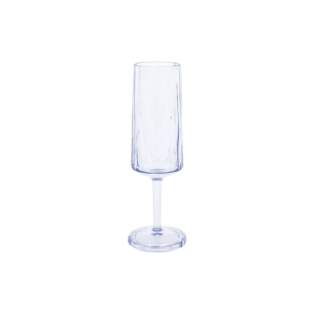 Superglass Blue Polycarbonate Flute