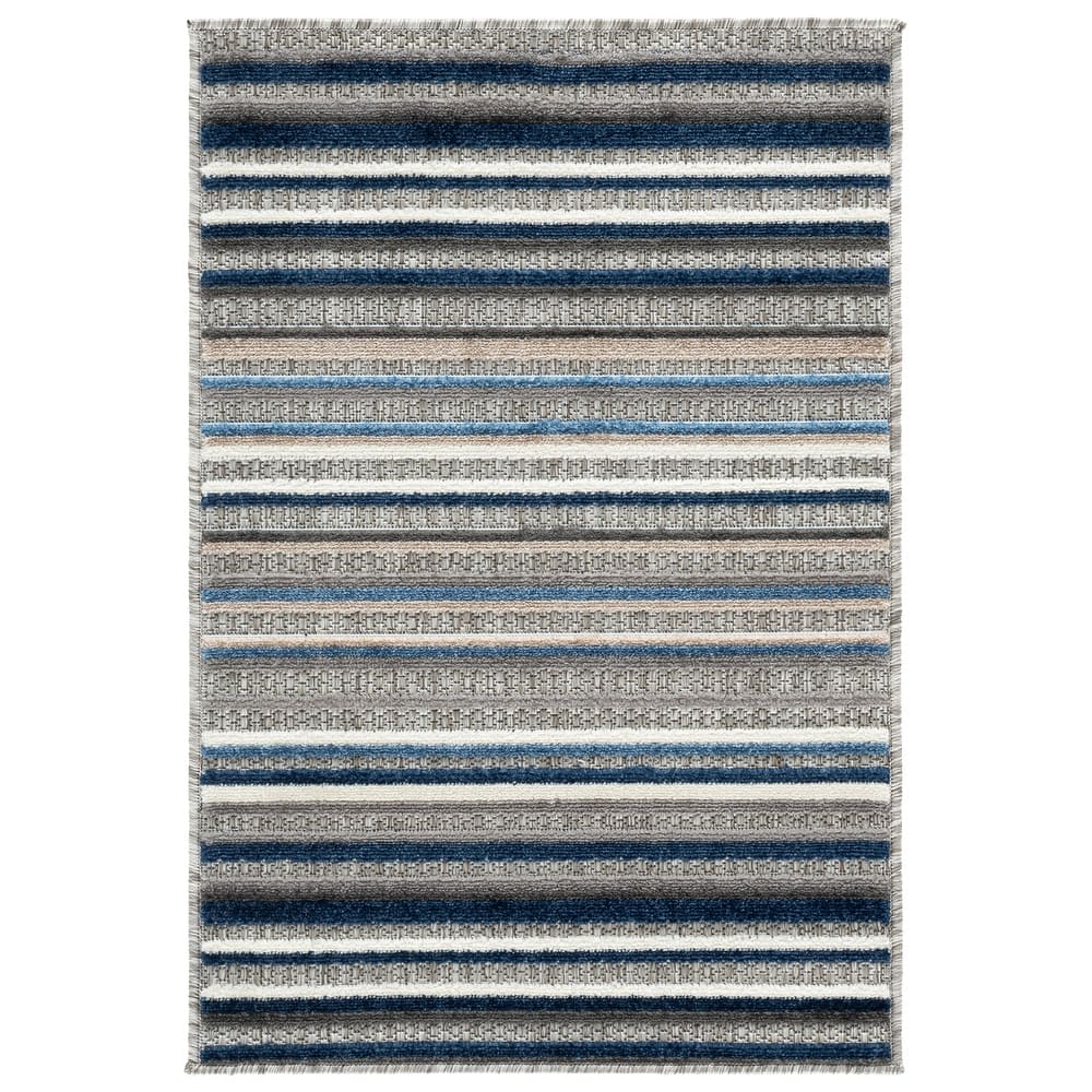 SAFAVIEH Cabana Gafia Indoor/ Outdoor Waterproof Patio Stripe Rug