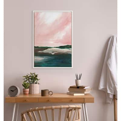 Kate and Laurel Sylvie Beaded Evening Mood Canvas by Nikita Jariwala