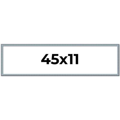 45x11 Frame Rustic Sky Blue Solid Wood Picture Frame | 0.75 Inch
