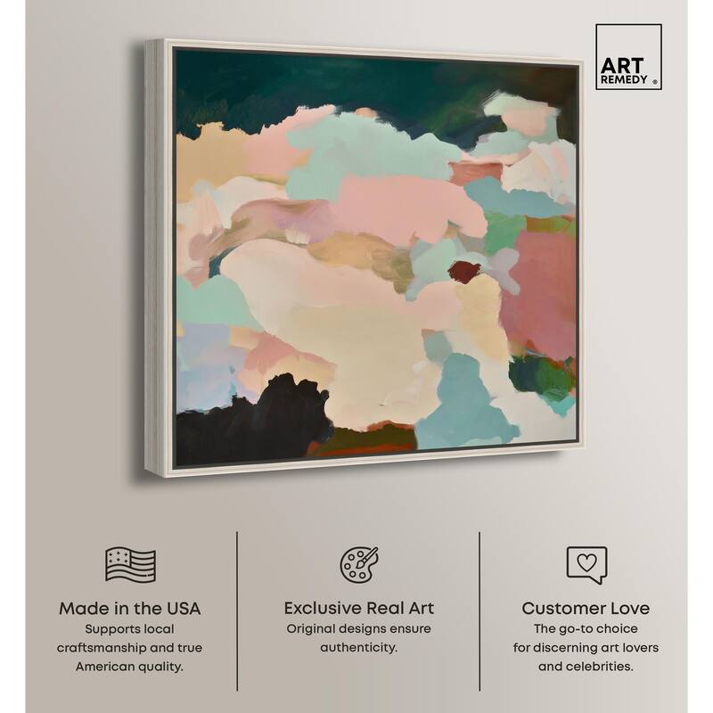 Brushed Beauty I Canvas by Art Remedy