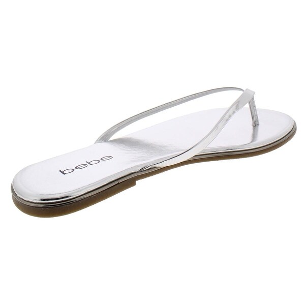 bebe women's slide sandals