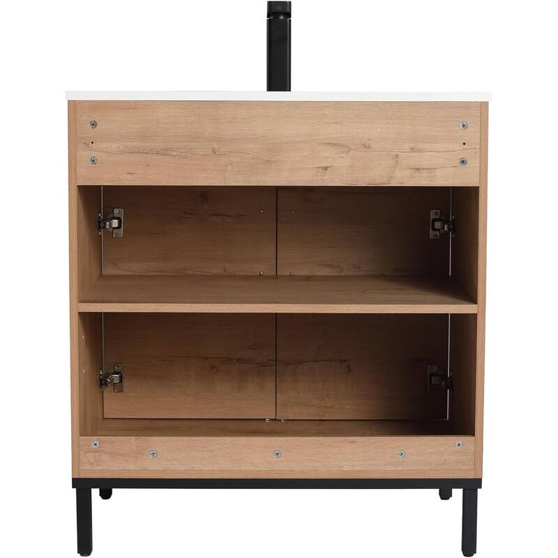 Blossom Freestanding Bathroom Vanity with SMC Sink All Wood