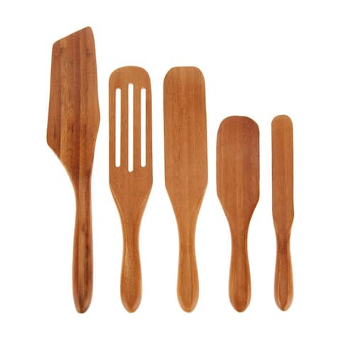Mad Hungry 5PC Multi Use Bamboo Sputle Set Model