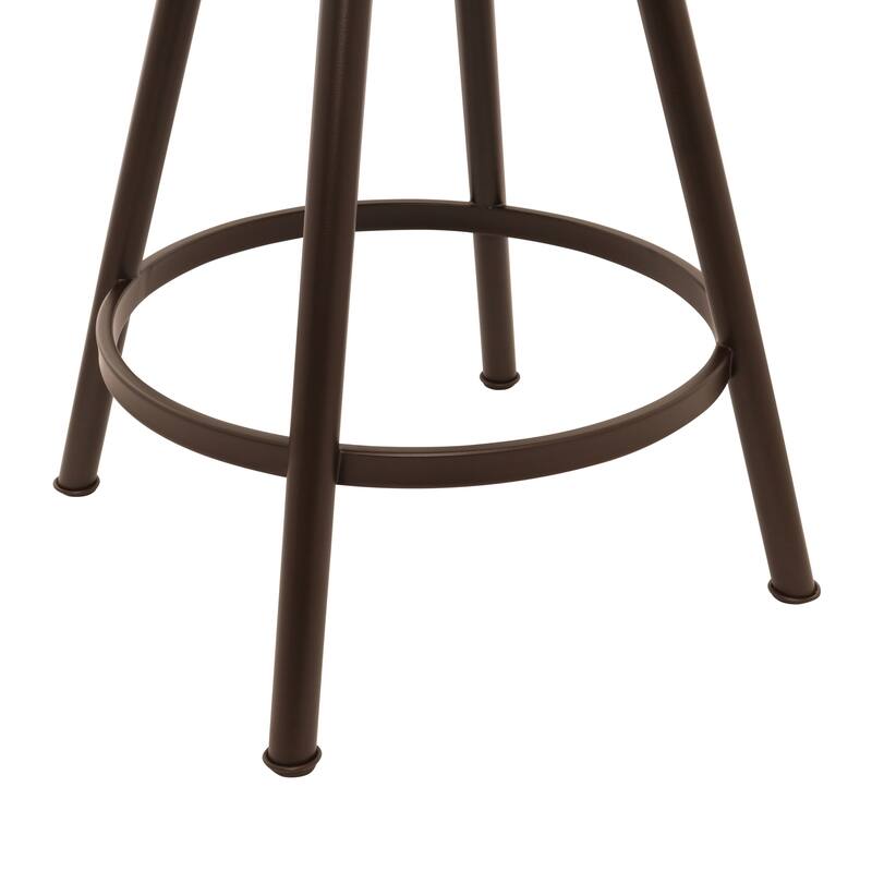 Tempo Furniture Lennix Swivel 26" Counterstool w/ Fully Welded Metal Frame (Commercial Grade) by Furnish Theory (Various Colors)