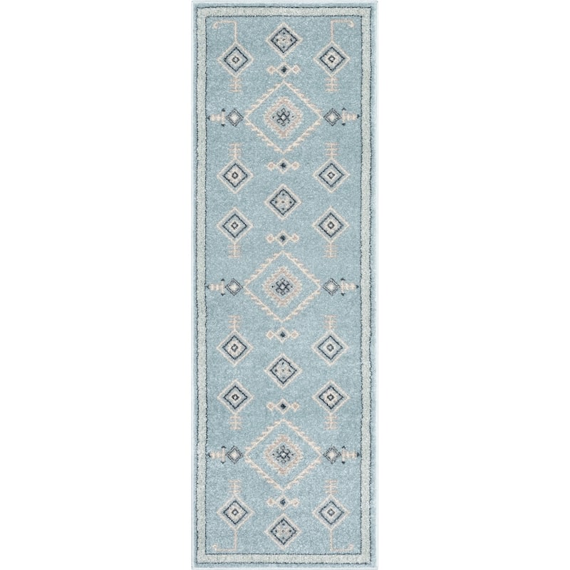 Well Woven Sydney Azra Tribal Geometric Medallion Area Rug