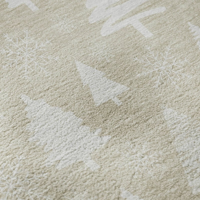 Premium Washable Super Soft Christmas Tree Mayfield Rug
