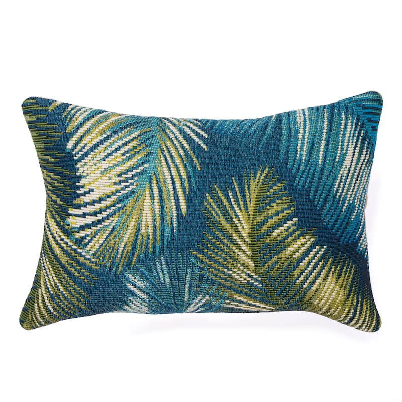 Liora Manne Marina Palm Border Indoor/Outdoor Pillow