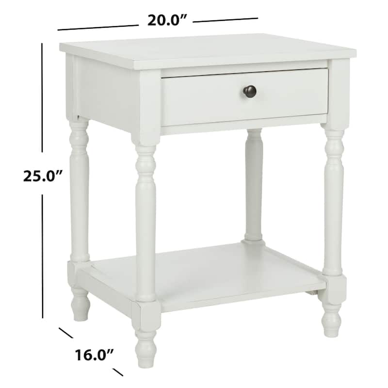 SAFAVIEH Wendel Accent Table - 20" x 16" x 25" - 20Wx16Dx25H