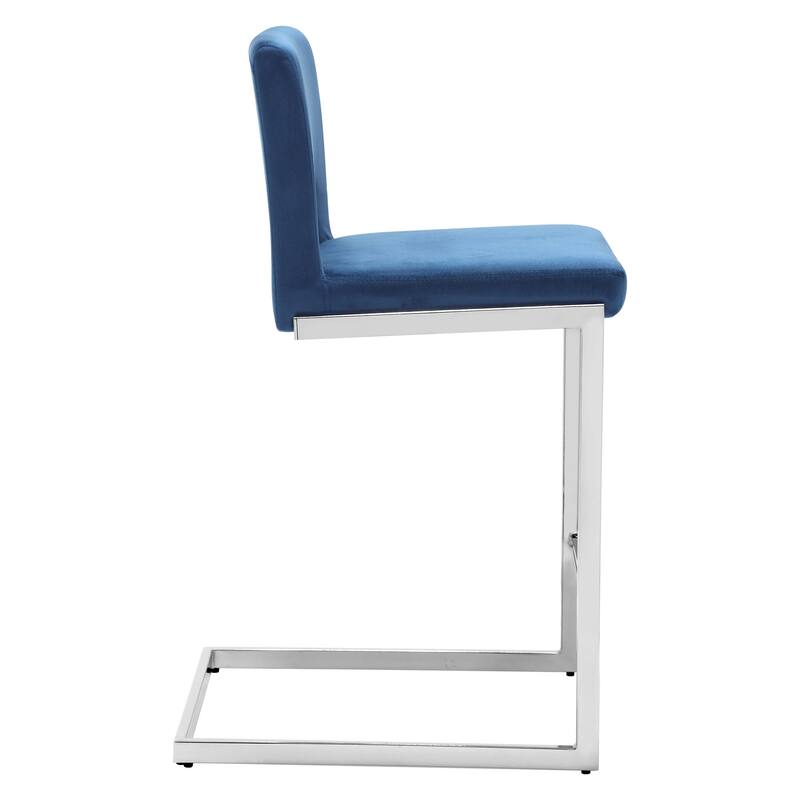 26" Counter Height Bar Stools Set of 2/3 with Metal Frame - 18"W x 23"D x 37.6"H