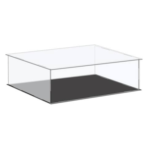 Acrylic Display Case Plastic Box Cube Storage Small Dustproof Showcase