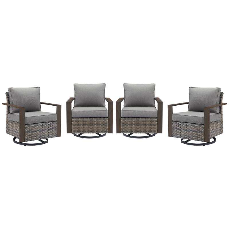 Pocassy Outdoor Patio Chairs Set for Garden Yards