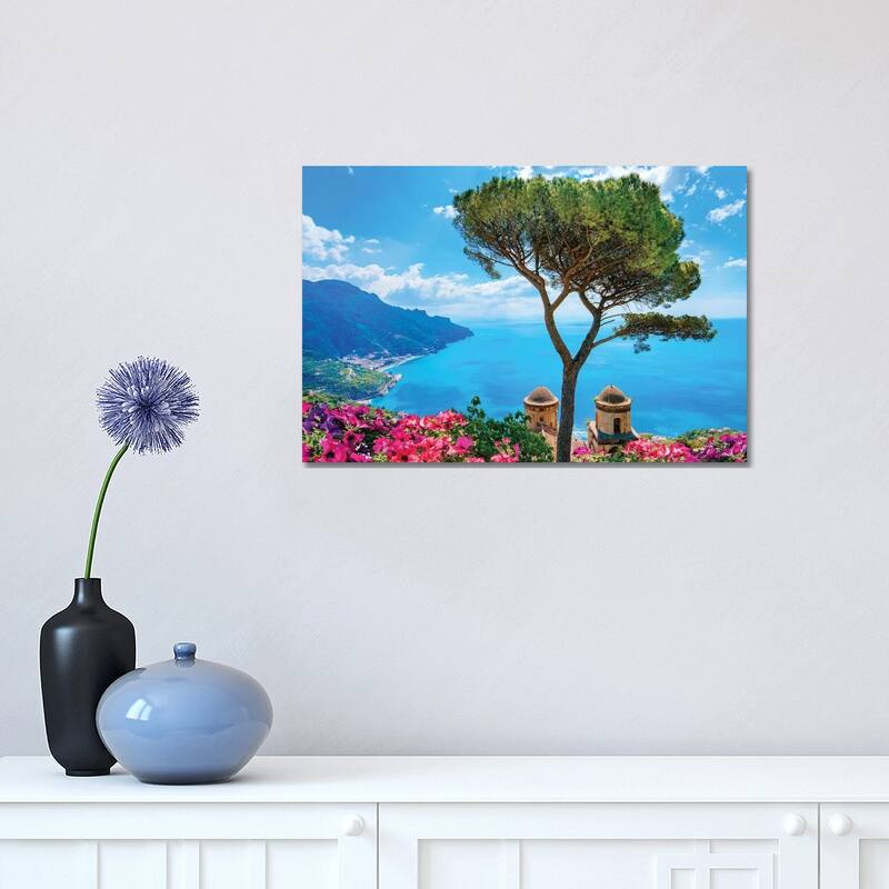 iCanvas "Ravello, View of Amalfi Coast I " by Susanne Kremer Canvas Print - 12x18x1.5
