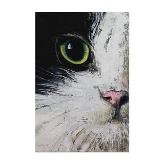 Tuxedo Cat Painting Animals Whimsical Art Print/Poster - Bed Bath ...