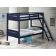 preview thumbnail 65 of 72, Littleton Transitional Wood Bunk Bed with Slatted Mattress