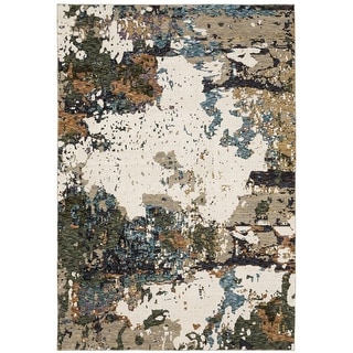 Style Haven Esperanza Terra Abstract Area Rug - Bed Bath & Beyond ...
