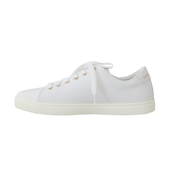 white sneakers red heart