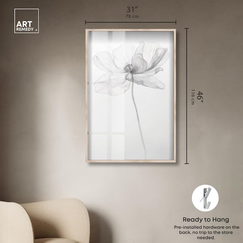 Fragile Beauty I Shadowbox by Art Remedy