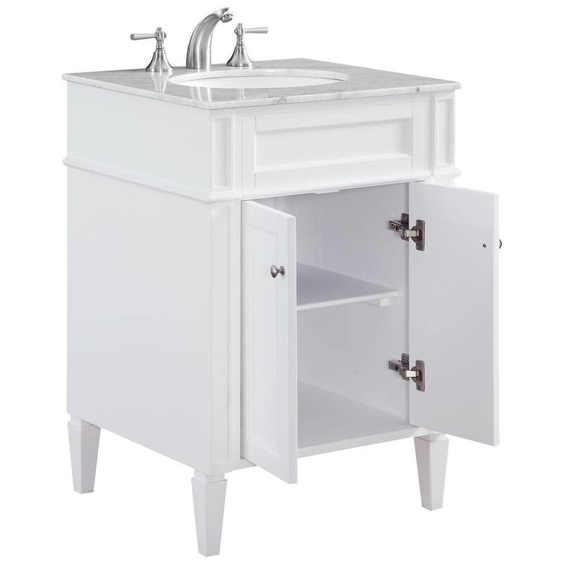 Elegant Lighting VF-1026 Park Ave 24" Free Standing Single Basin