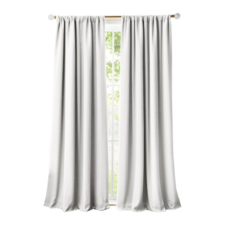 Karl Lagerfeld Paris Silky Cloud Blackout Curtain Panel Pair