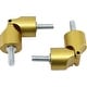 preview thumbnail 23 of 40, MERIVILLE Hinged Elbow Connector - Designed for Bay Window Curtain Rods or Corner Drapery Rods up to 1-inch Diameter