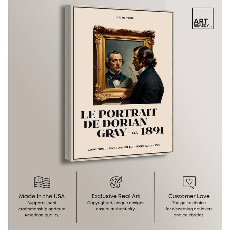 Decadent World of Dorian Gray Canvas by Art Remedy
