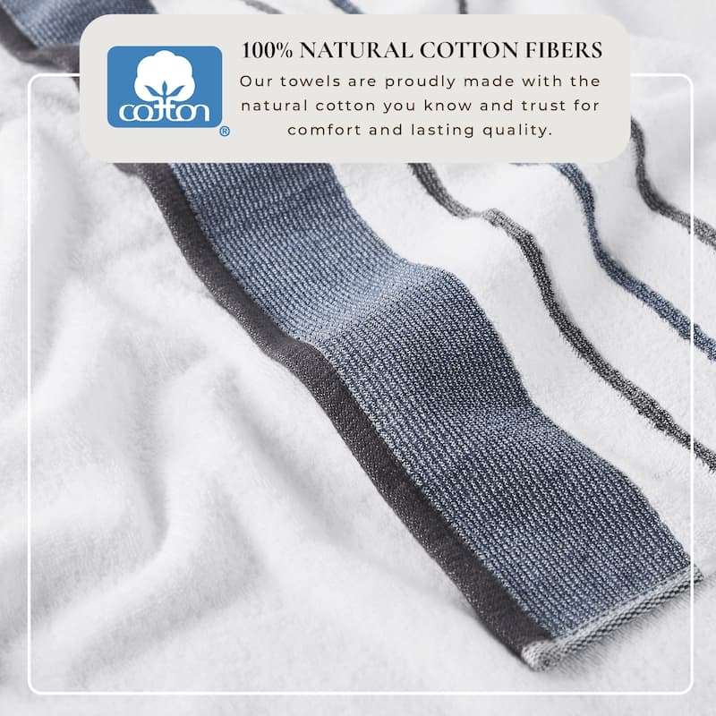 Linery & Co. Luxury Cotton Decorative Towel Set.