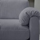 preview thumbnail 60 of 96, Modern Couduroy Modular Sectional Sofa Couch with Ottoman for Living Room