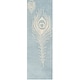 preview thumbnail 15 of 60, SAFAVIEH Handmade Soho Simi Peacock Feather N.Z. Wool Rug