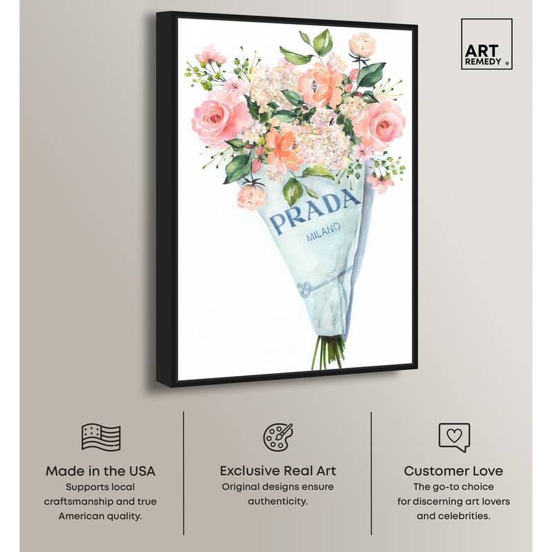 A World of Flowers Canvas by Art Remedy