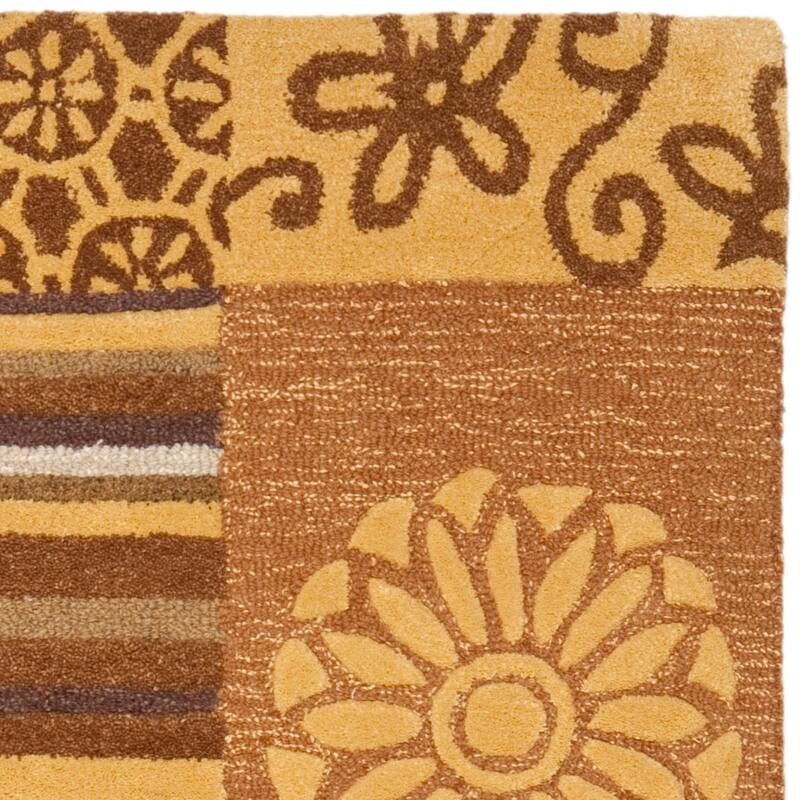 SAFAVIEH Handmade Soho Trixi Patchwork N.Z. Wool Rug