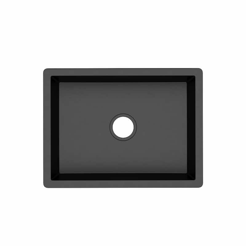 NativeStone Farmhouse 24" Kitchen Sink - 24" x 18" x 10.25"