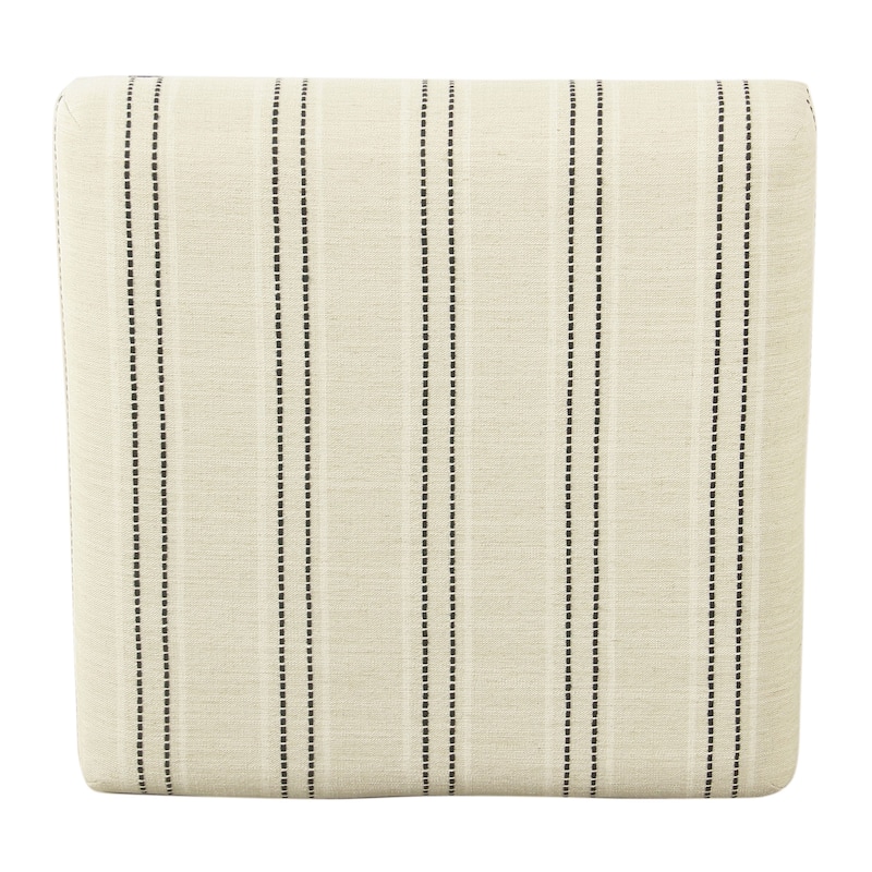 Porch & Den Boucher Modern Metal X-base Square Ottoman
