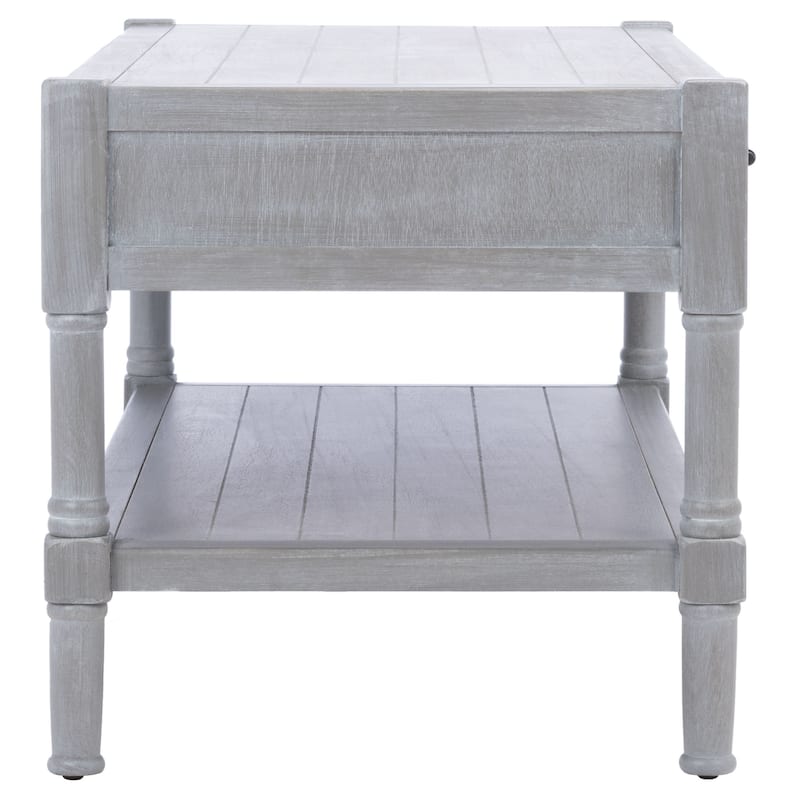 SAFAVIEH Filbert 2-Drawer Bottom Shelf Coffee Table - 37.8" W x 19" L x 19" H