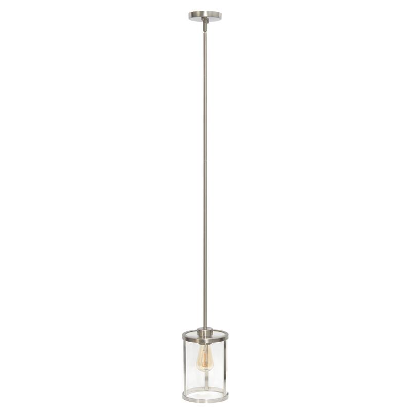 Asian Allure 9.25" 1-Light Pendant - Metal & Glass - Traditional Vintage Modern Lighting - 55