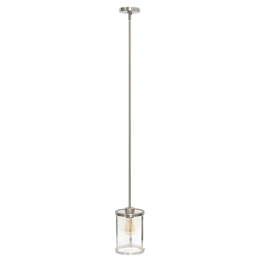 Asian Allure 9.25" 1-Light Pendant - Metal & Glass - Traditional Vintage Modern Lighting - 55