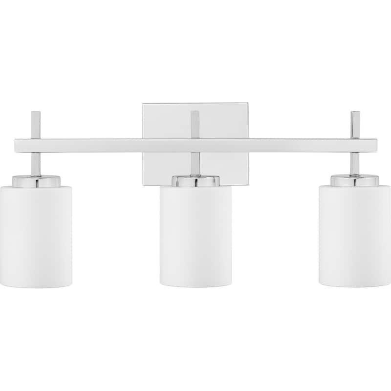 Wilburn 3-Light Bathroom Vanity Light - Polished Chrome