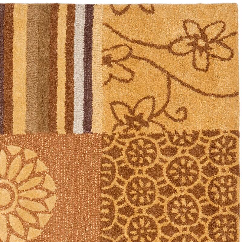 SAFAVIEH Handmade Soho Trixi Patchwork N.Z. Wool Rug