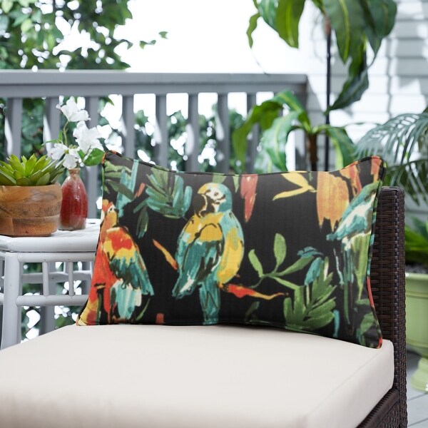 Indoor/Outdoor Develin Hightown Amazon Lumbar Pillows (Set of 2)