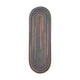 preview thumbnail 13 of 27, Rhody Rug Charisma Indoor/ Outdoor Braided Area Rug 2 ft x 6 ft - Sapphire